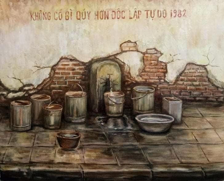 Ký ức Hà Nội thập niên 80 hiện lên dung dị, yên bình với nhiều hình ảnh thân thuộc. Ảnh: NVCC. 