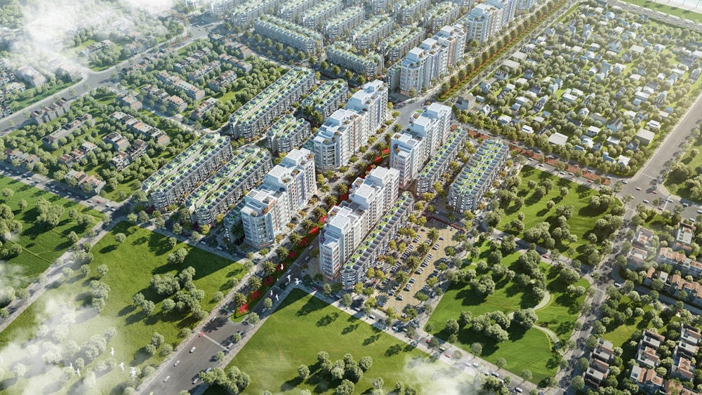 Phân khu được quy hoạch đồng bộ với sự kết hợp độc đáo của hai dòng sản phẩm thương mại, du lịch giải trí đang được ưa chuộng hàng đầu hiện nay bao gồm: 117 căn shophouse và tổ hợp khách sạn mini cao cấp, phân bổ trên 4 tuyến phố giao thương sầm uất với các dịch vụ ẩm thực, giải trí hướng ra biển.