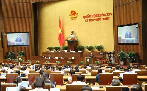 Phiên họp của Quốc hội. Ảnh: TTXVN.