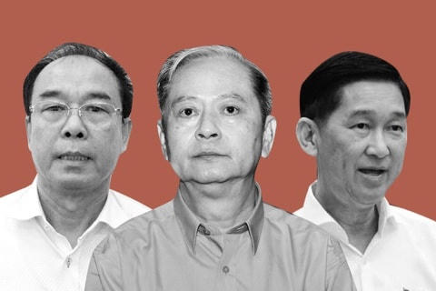 3 nhân vật “cộm cán” Nguyễn Thành Tài, Nguyễn Hữu Tín, Trần Vĩnh Tuyến - đều là cựu Phó Chủ tịch UBND TP HCM đã nhúng chàm.