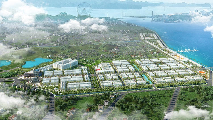 Một dự án của FLC tại Hạ Long, thị trường được chuyên gia đánh giá cao về tiềm năng.
