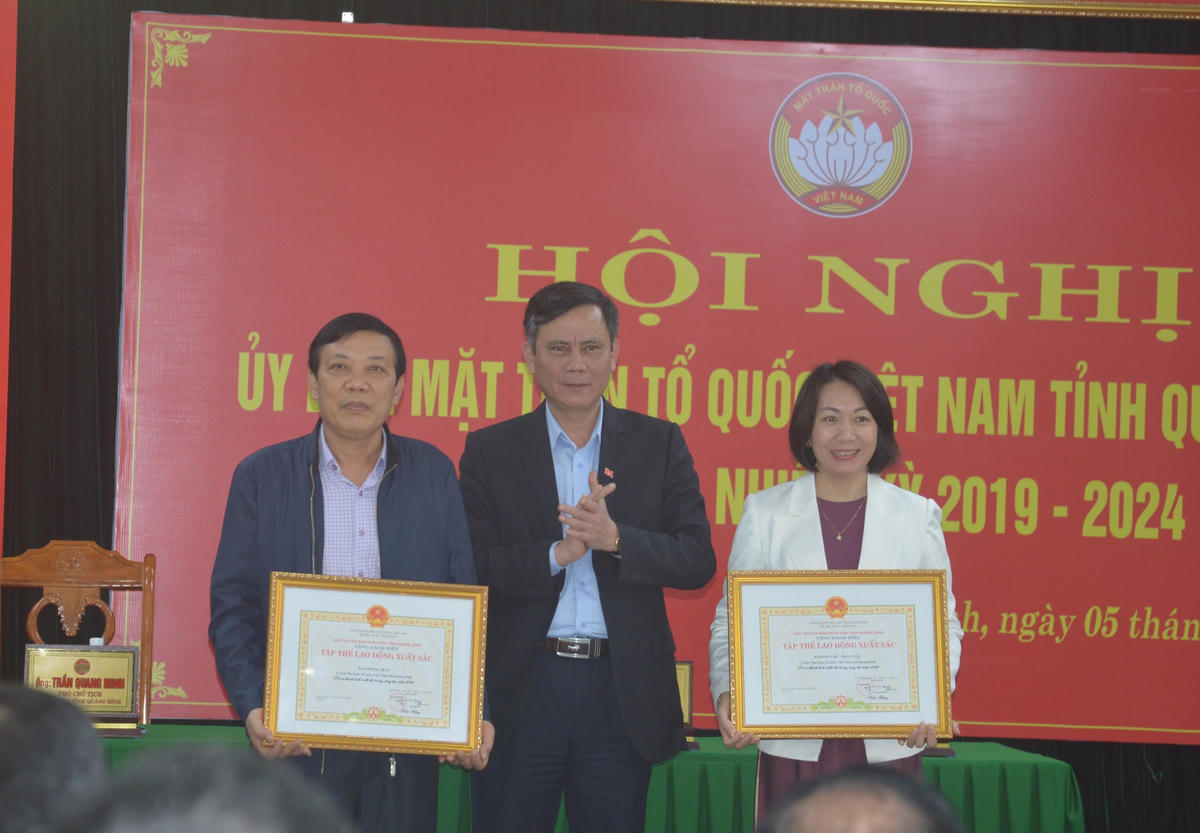 Ông Trần Thắng, Chủ tịch UBND tỉnh Quảng Bình