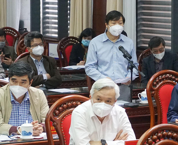  PGS.TS Trần Như Dương phát biểu tại hội nghị.