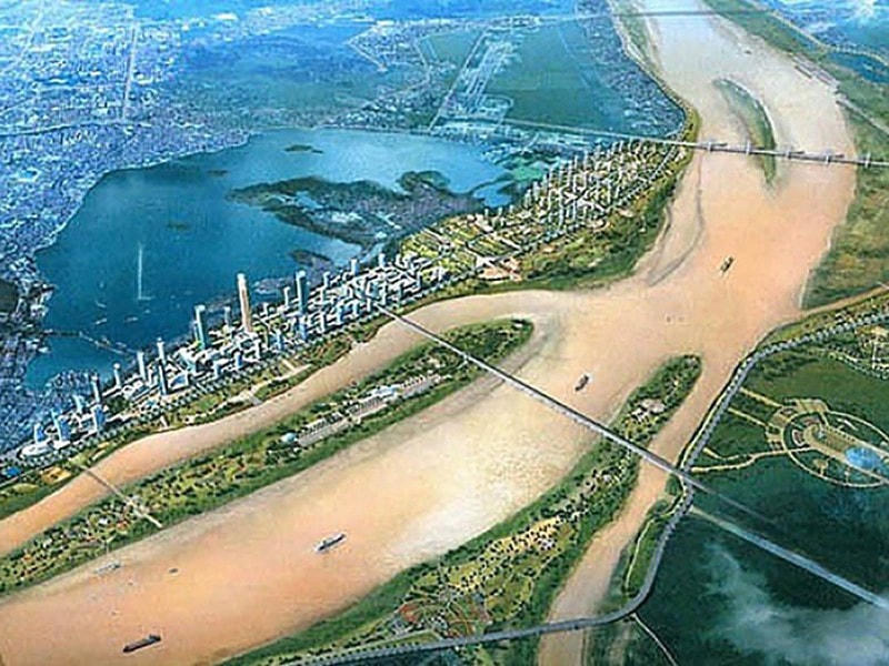 Nếu được phê duyệt quy hoạch phân khu đô thị sông Hồng, Hà Nội sẽ có thêm quỹ đất khổng lồ để phát triển.
