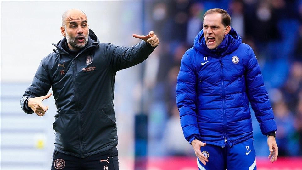Pep và Tuchel lại thêm 1 lần đối đầu đầy căng thẳng.