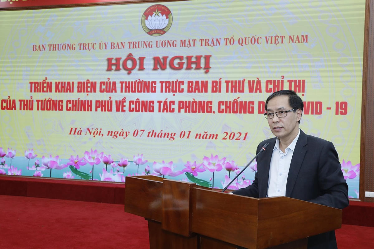 Ông Đặng Quang Tấn, Cục trưởng Cục Y tế Dự phòng - Bộ Y tế.