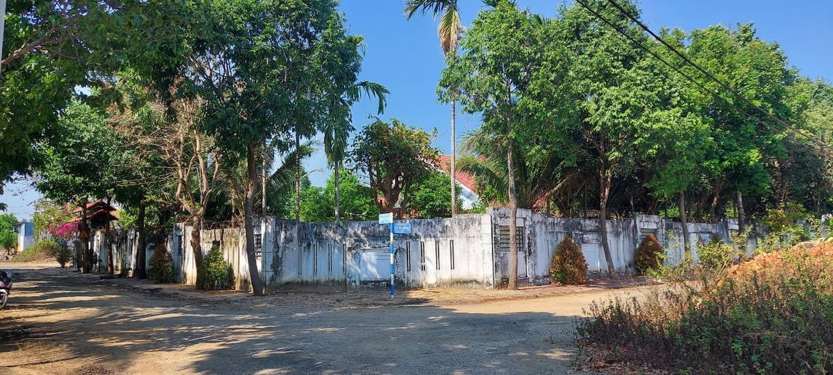 Phần đất đứng tên vợ ông Lê Đình Quang.