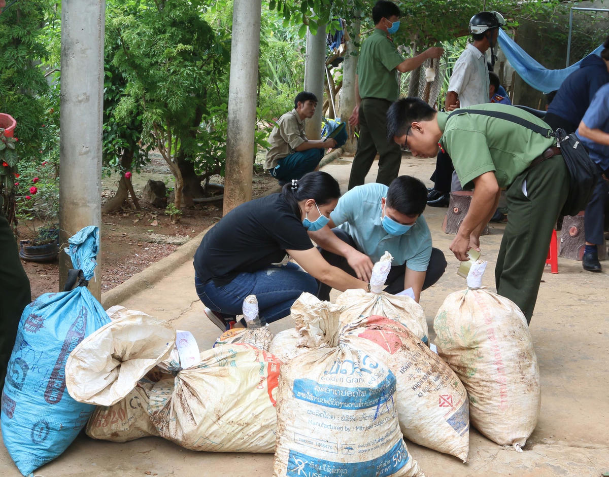 Triệt phá chuyên án vận chuyển, tàng trữ 454 kg thuốc nổ.