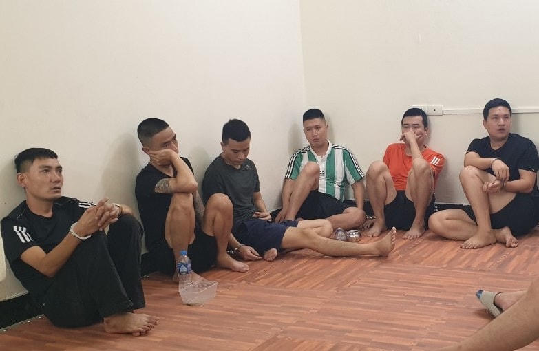 Các đối tượng bị bắt giữ