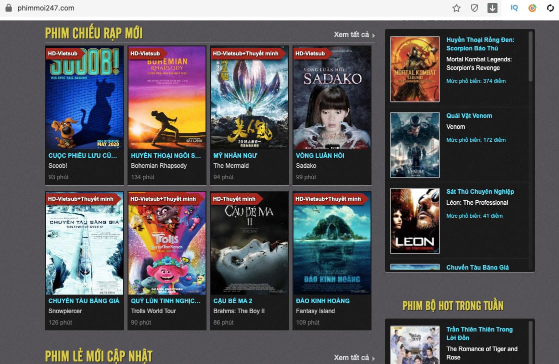 Mạnh tay với website phim lậu