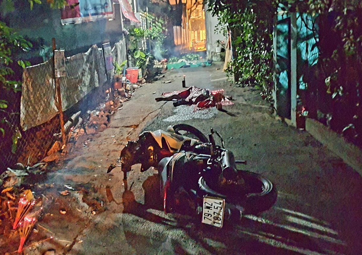 Hiện trường vụ tai nạn. Ảnh: TL
