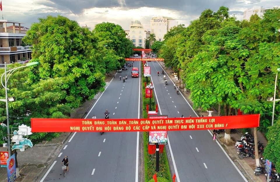 Đường phố Nguyễn Du-TP Nam Định.