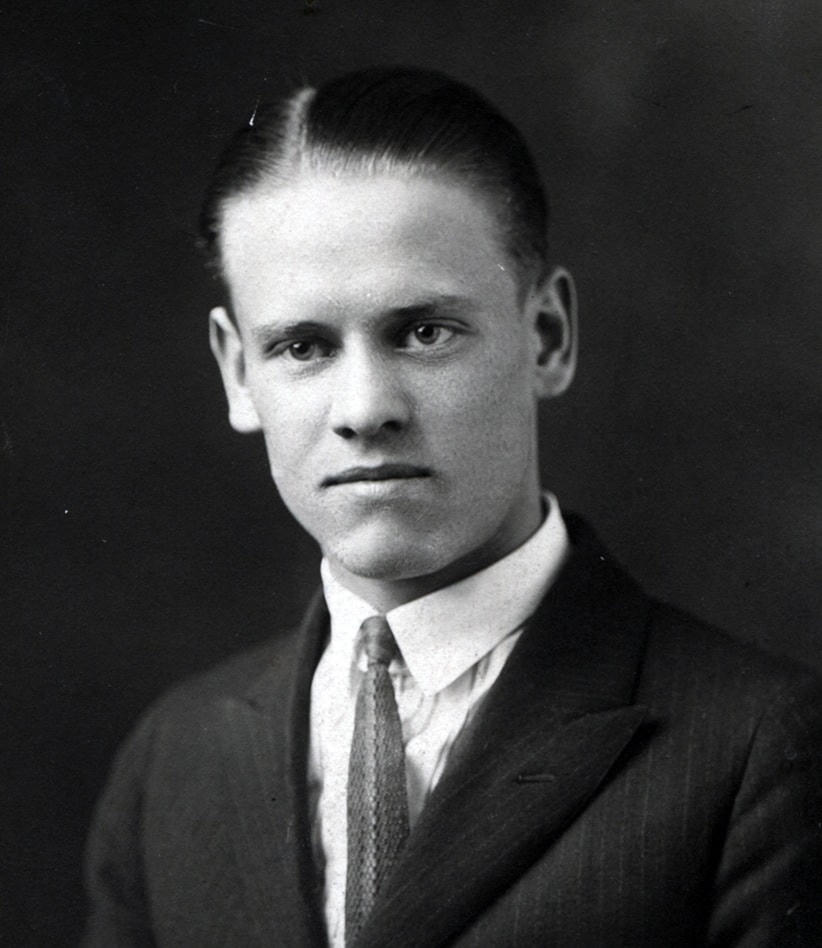 Hình ảnh cậu thiếu niên Philo Taylor Farnsworth khi 15 tuổi. Ảnh: The History of TV.