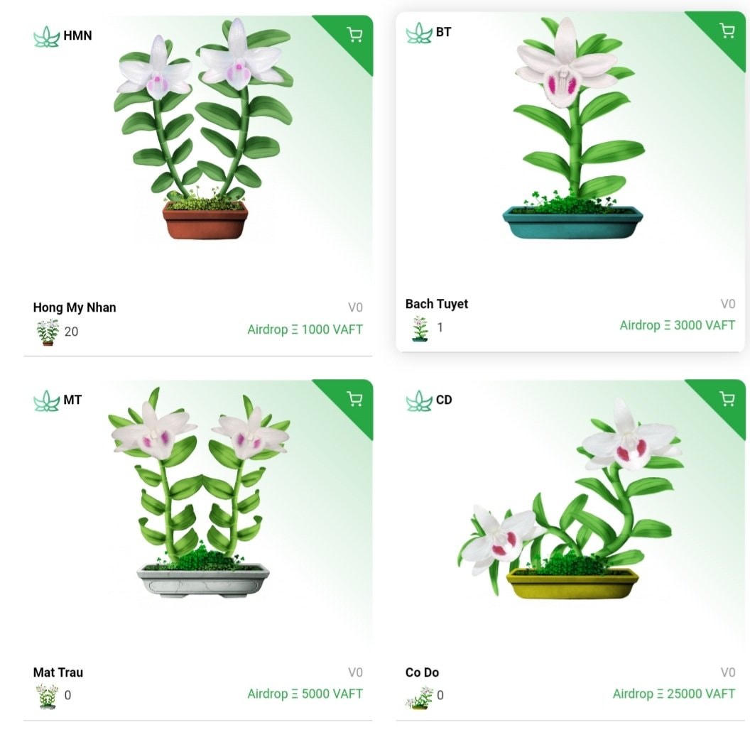 Lan đột biến (mã hóa thành tài sản NFT) được rao bán rộng rãi.