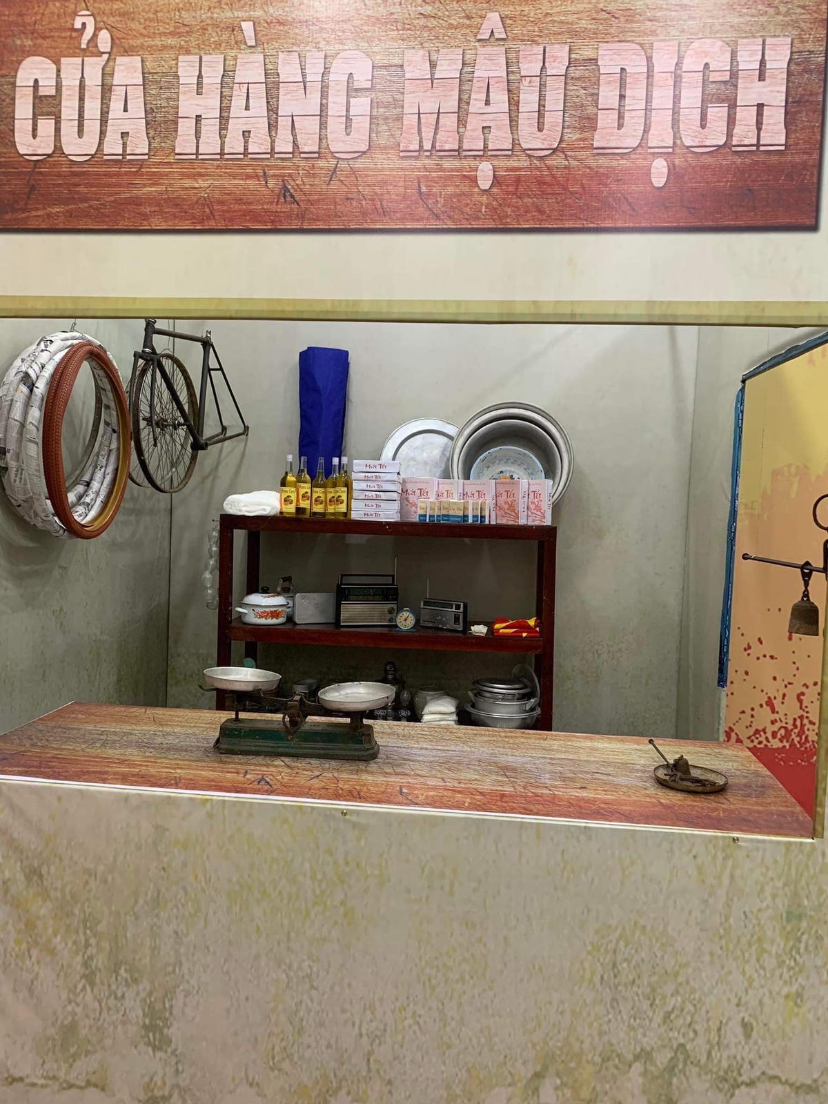 Trưng bày hiện vật tái hiện ký ức thời bao cấp