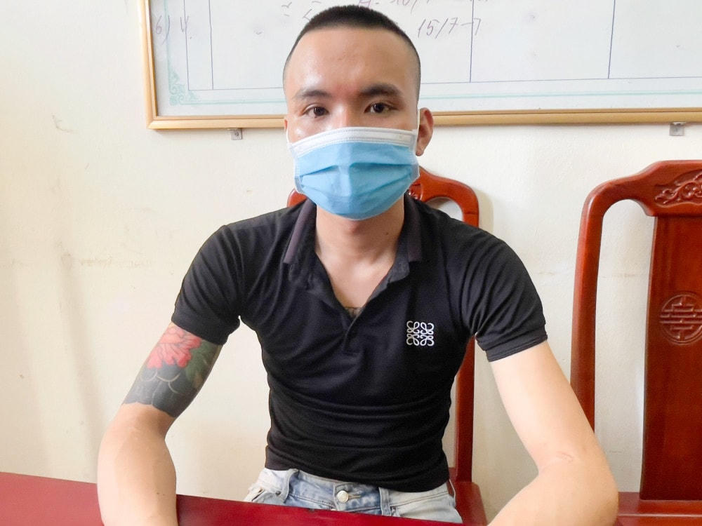 Đối tượng Phan Đăng Thành. Ảnh: Ánh Dương.