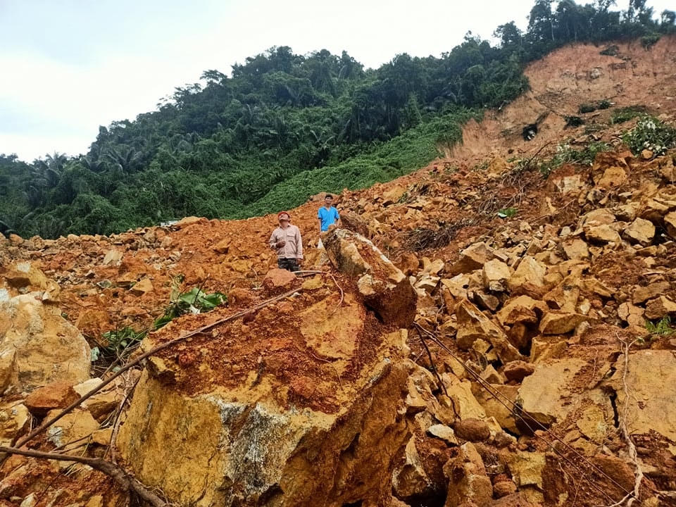 Khung cảnh tan hoang nơi Thủy điện Rào Trăng 3.