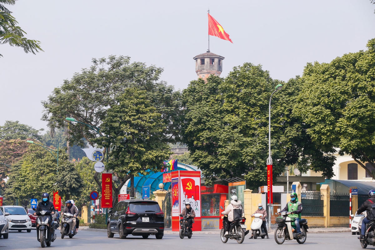 [ẢNH] Hà Nội chào mừng Đại hội Đảng