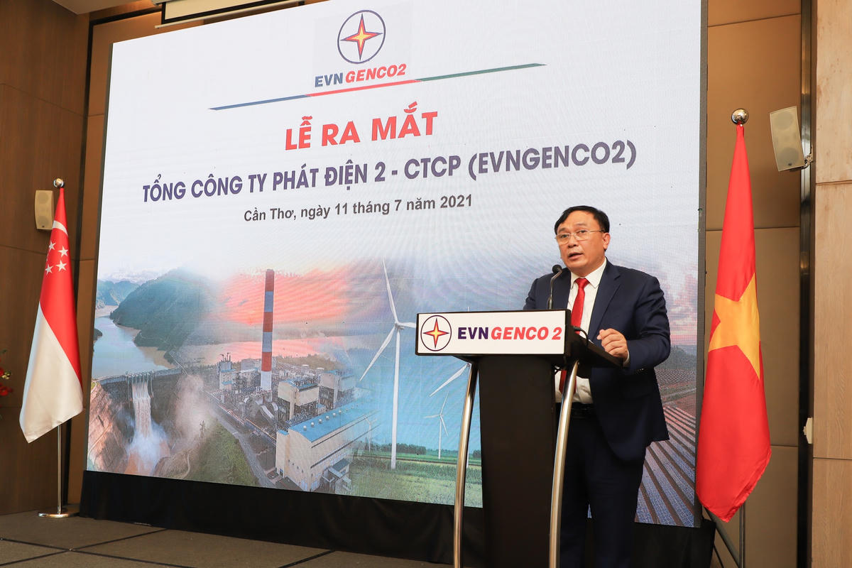 Phát biểu tiếp nhận định hướng chiến lược của ông Trần Phú Thái, Chủ tịch HĐQT EVNGENCO2.