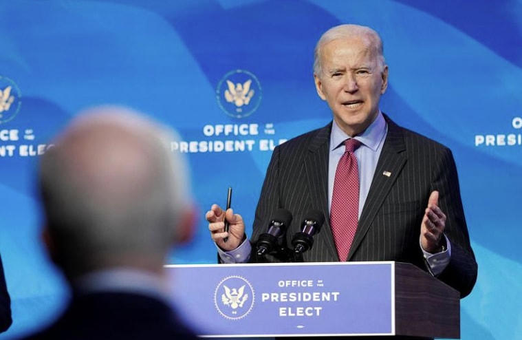 Tổng thống đắc cử Mỹ Joe Biden. Ảnh: Reuters.