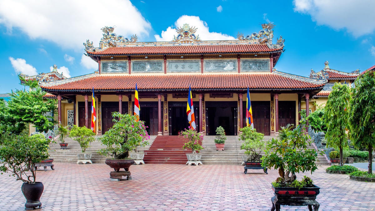 Chùa Từ Đàm ở Huế.