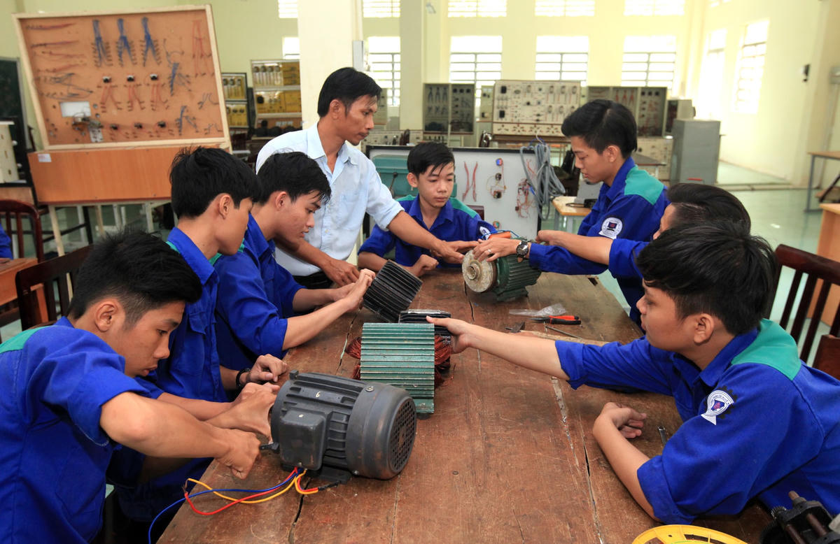 Người học nghề đã thấy được triển vọng việc làm.