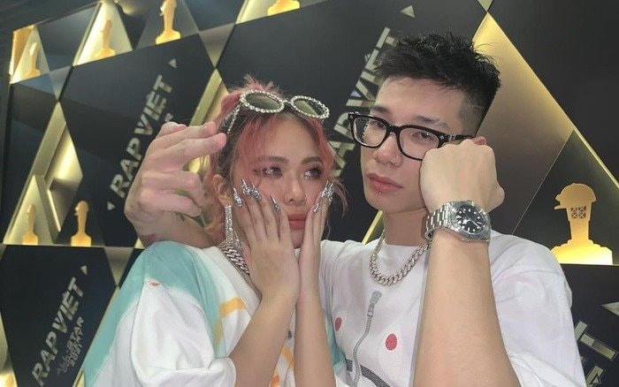 MCK - Tlinh bén duyên thông qua chương trình Rap Việt.