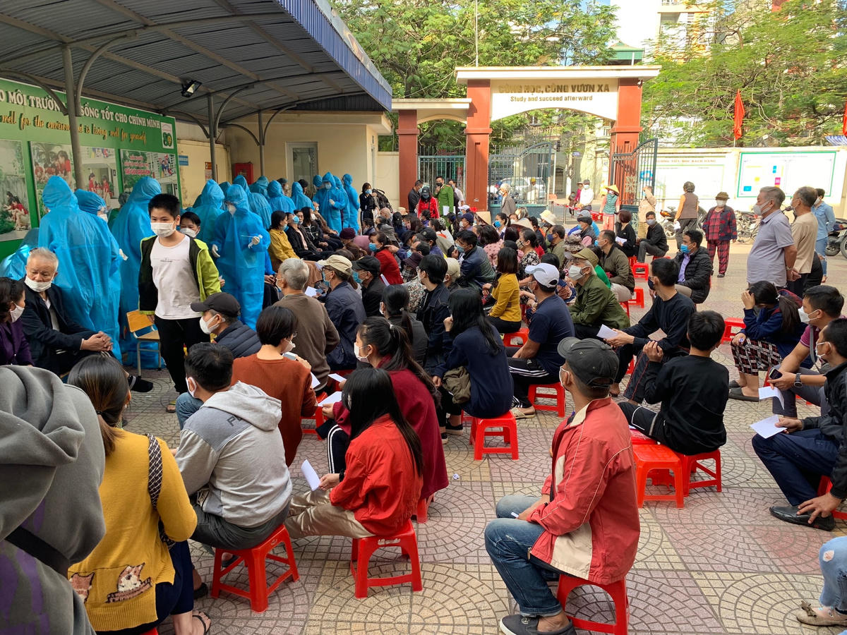 Những phường, xã là vùng đỏ, vùng cam của Hải Phòng được thí điểm điều trị F0 tại nhà.