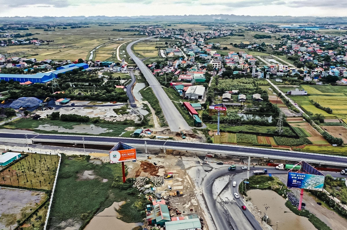 Dự án cao tốc Cao Bồ - Mai Sơn đang đẩy nhanh tiến độ kịp hoàn thành dự án vào cuối năm 2021. Ảnh minh họa.