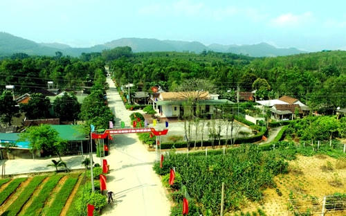 Một góc NTM Hà Tĩnh.