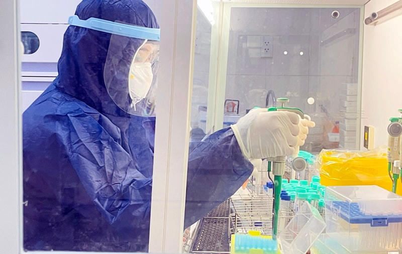 CDC Đồng Nai tăng cường công suất xét nghiệm đáp ứng yêu cầu công tác phòng chống dịch Covid-19.