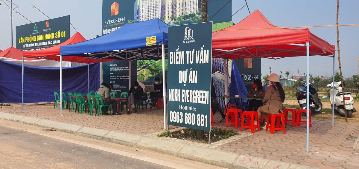 Dự án NOXH Evergreen Bắc Giang rầm rộ rao bán khi chưa đủ điều kiện