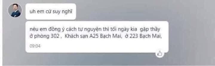 Thông tin 'giảng viên nhận dạy kèm cho nữ sinh năm cuối tại nhà nghỉ' liệu có thật?