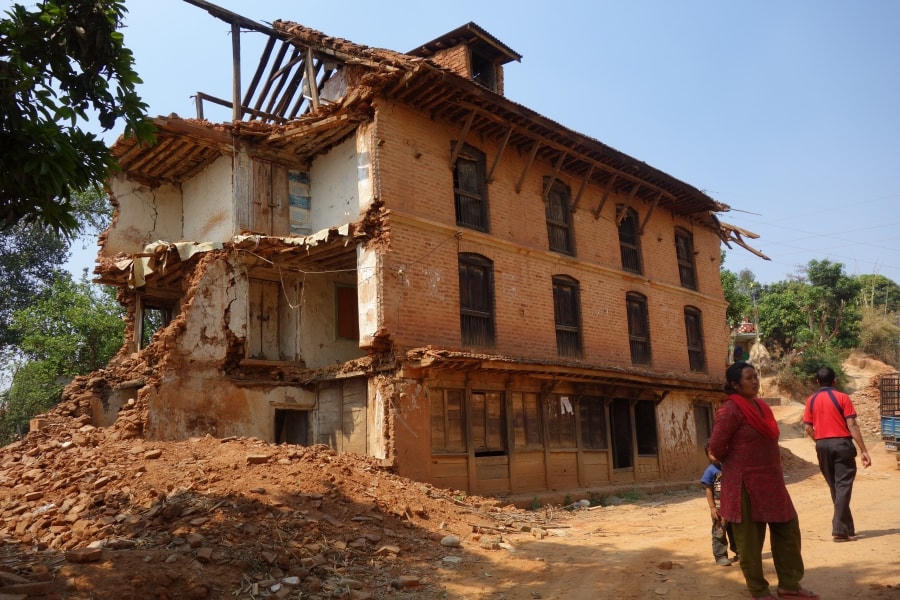 Nepal là quốc gia hứng chịu nhiều trận động đất kinh hoàng. Ảnh: NDTV.