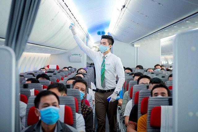 Các chuyến bay trong giai đoạn “bình thường mới” luôn trong tình trạng “full” khách - Ảnh minh họa.