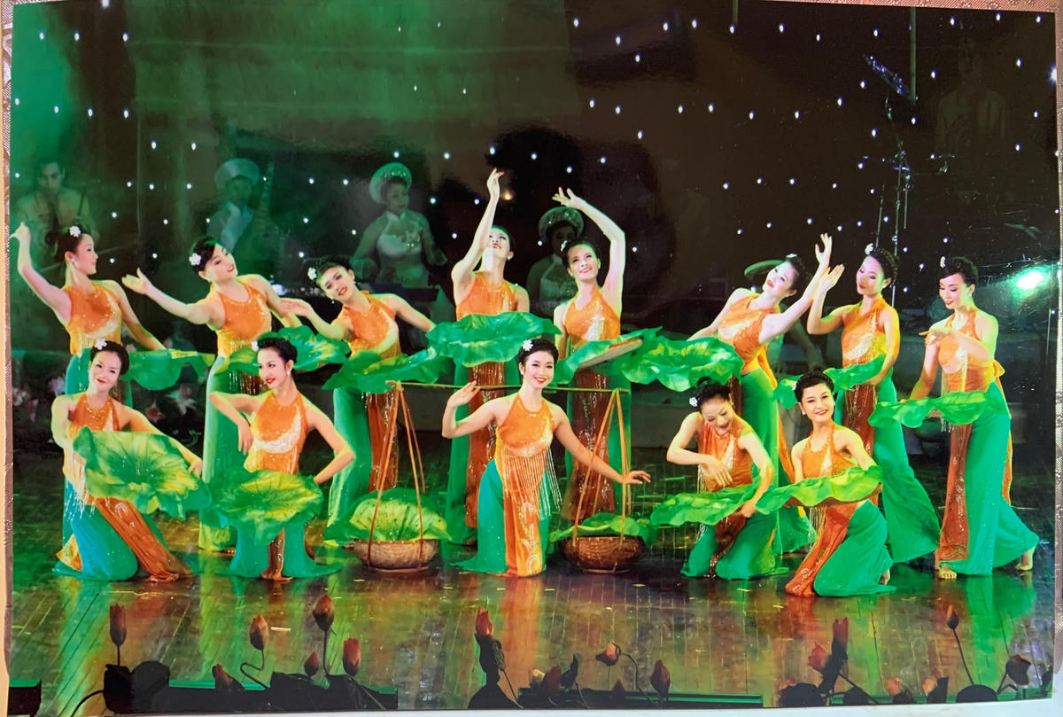 Một số tiết mục múa do NSND Ngọc Bích dàn dựng.