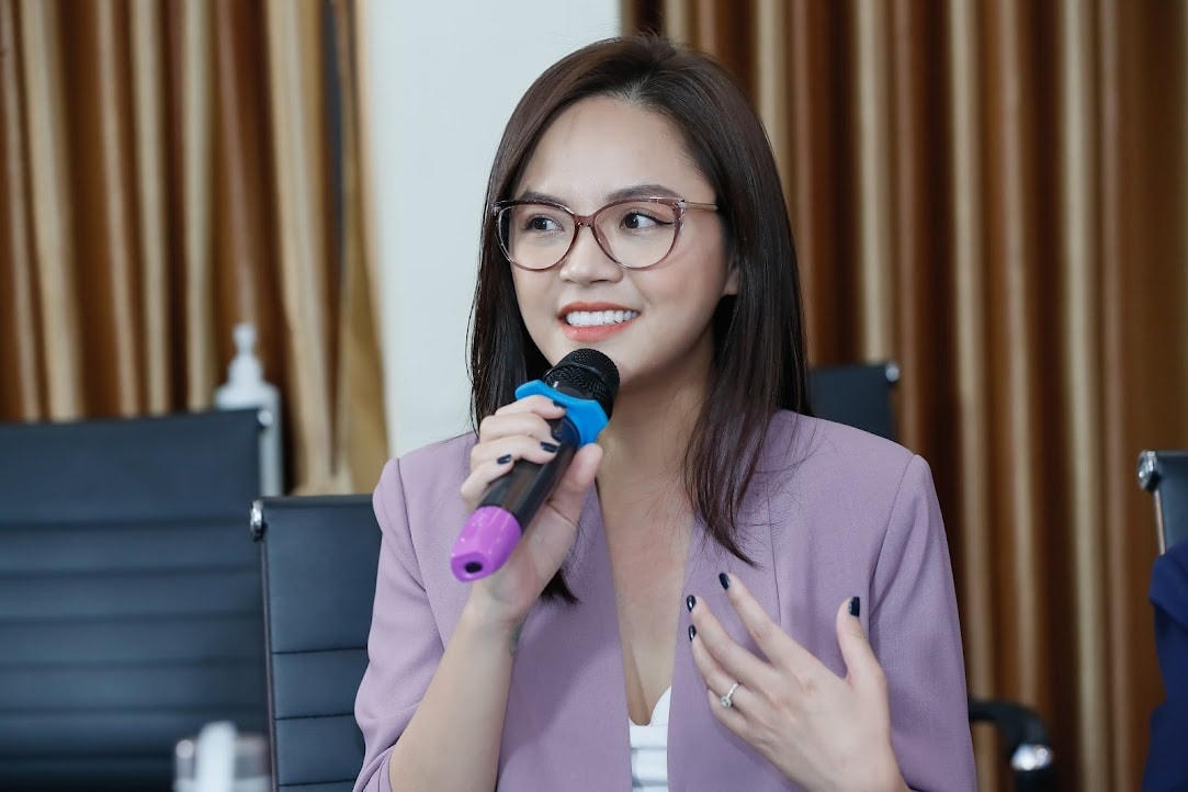 Diễn viên Thu Quỳnh. Ảnh: Quang Vinh.