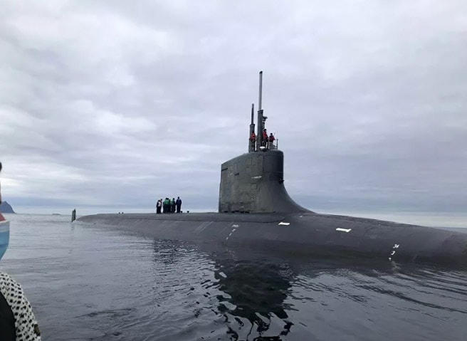 Mỹ bất ngờ công bố hình ảnh về tàu ngầm tấn công lớp Seawolf