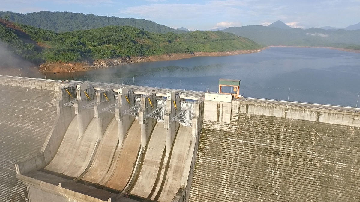 Một khu vực ở huyện Bắc Trà My.