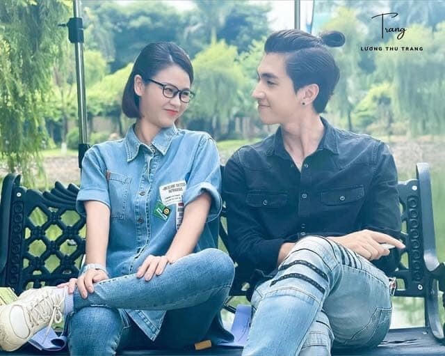 Bình An khác lạ trong phim mới cùng Lương Thu Trang. Ngoài bạn diễn cùng cặp là Bảo Anh, Lương Thu Trang khiến khán giả càng thêm tò mò với sự kết hợp cùng Bình An.