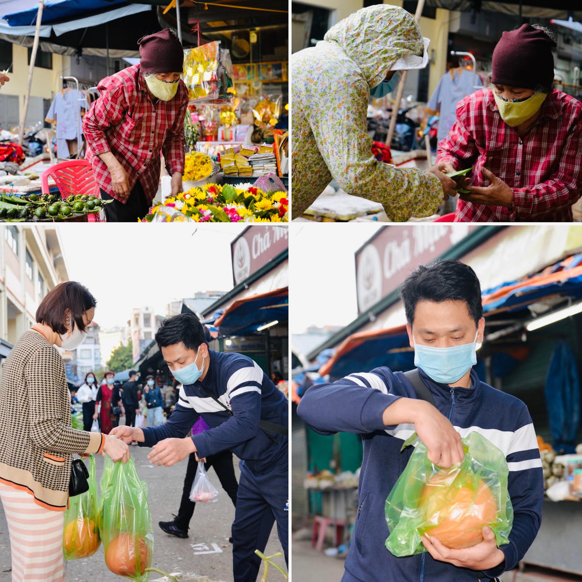[ẢNH] Quảng Ninh: Tấp nập chợ Tết ngày tiễn ông Táo về trời