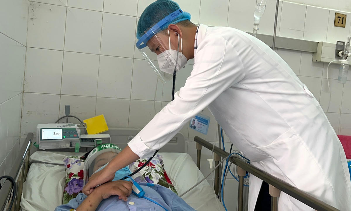 Hiện trạng bệnh nhân tỉnh, dấu hiệu sinh tồn ổn định.