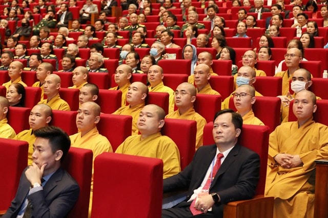 Các đại biểu dự buổi Lễ.