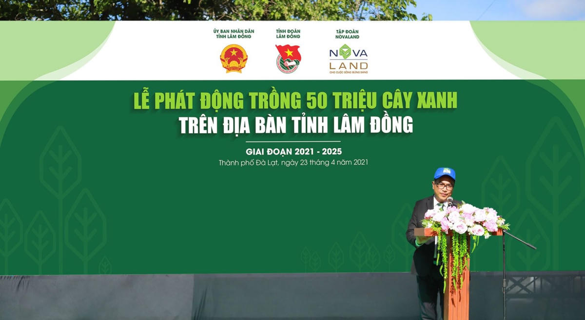 Tập đoàn Novaland chung tay vì một Việt Nam xanh.