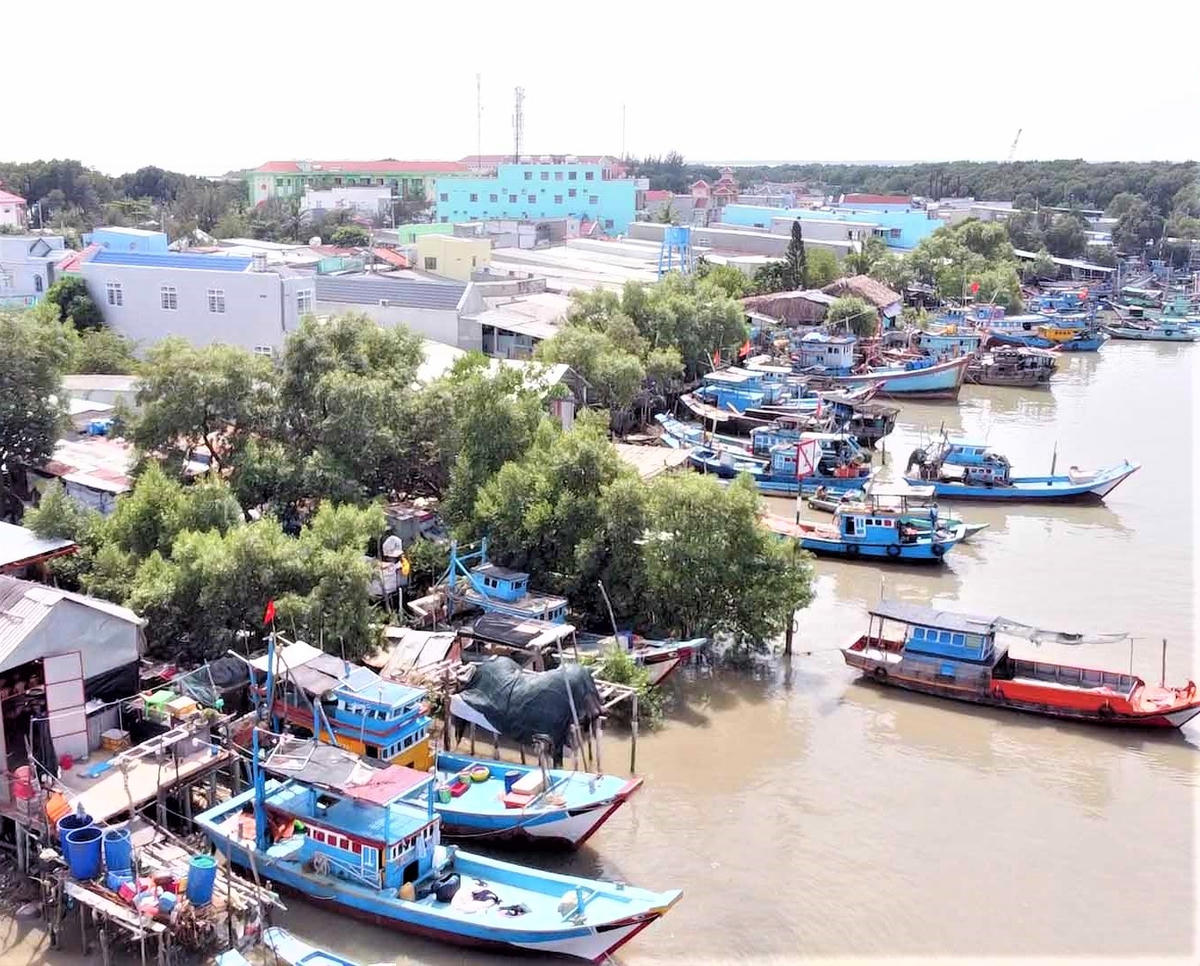 Một góc xã đảo Thạnh An hôm nay