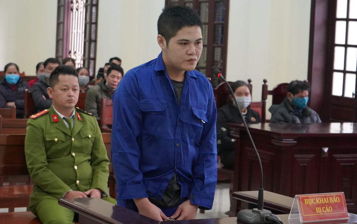 Nguyễn Sỹ Thắng tại tòa. Ảnh: Nguyễn Dương.