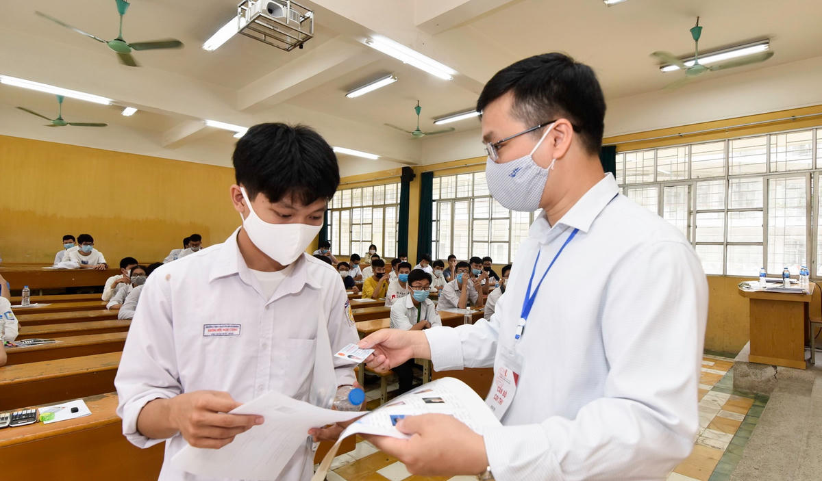Thí sinh dự Kỳ thi đánh giá năng lực 2020.