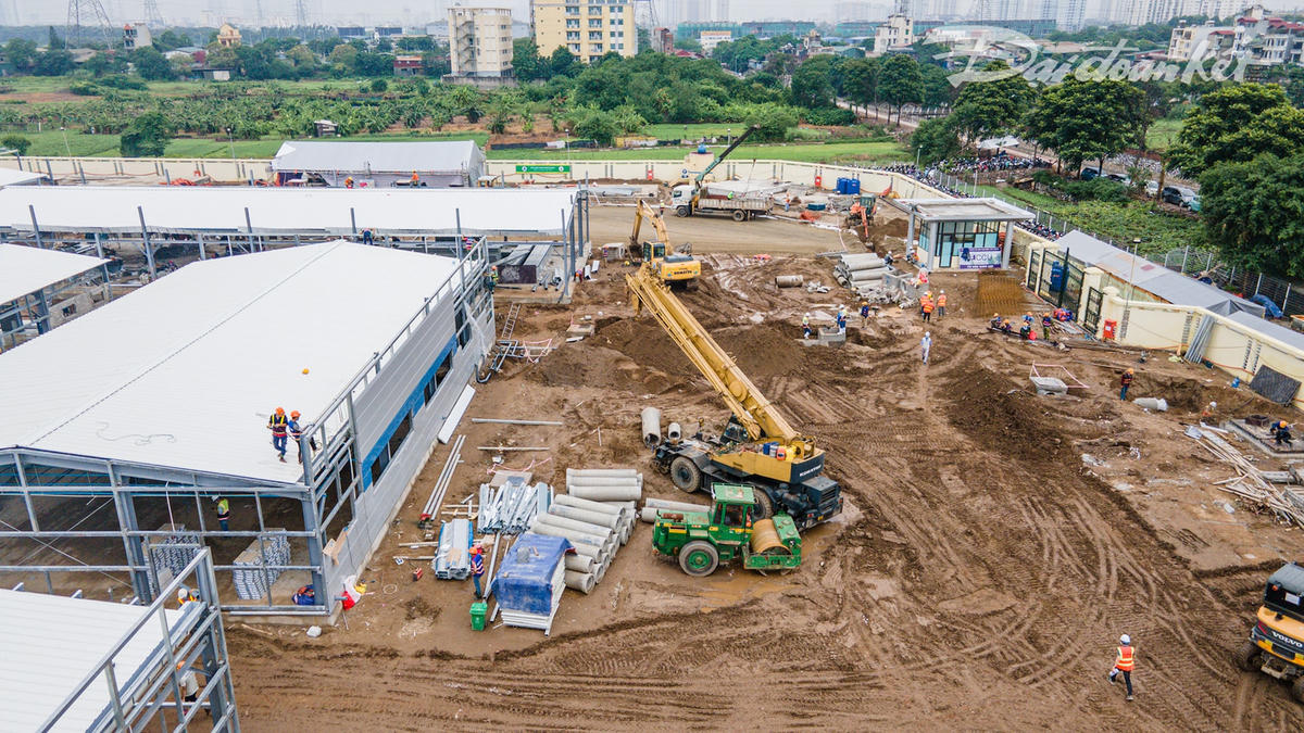 Dự kiến, bệnh viện sau khi đi vào hoạt động sẽ tiếp nhận, điều trị cho bệnh nhân Covid -19 nặng và nguy kịch trên địa bàn Thủ đô.