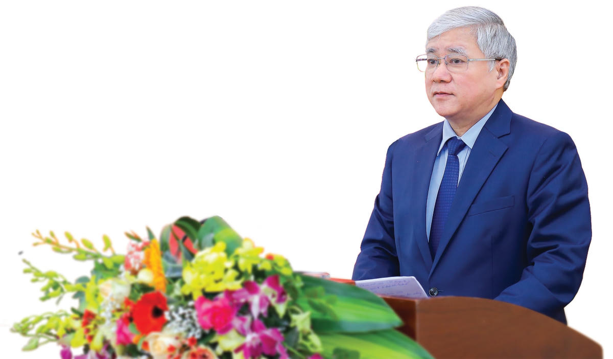 Bí thư Trung ương Đảng, Chủ tịch UBTƯ MTTQ Việt Nam Đỗ Văn Chiến.