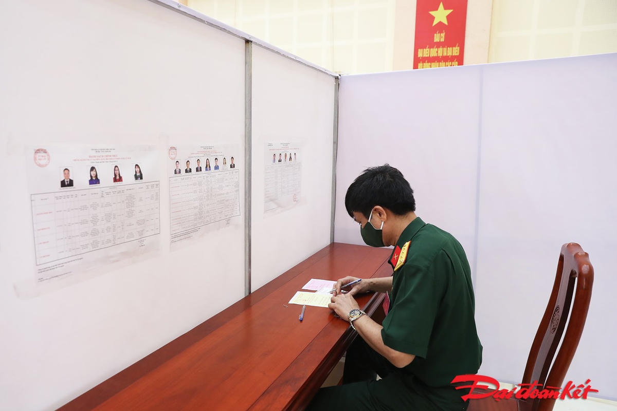 [ẢNH] Bắc Ninh tiến hành bầu cử sớm với hơn 3.200 cử tri 